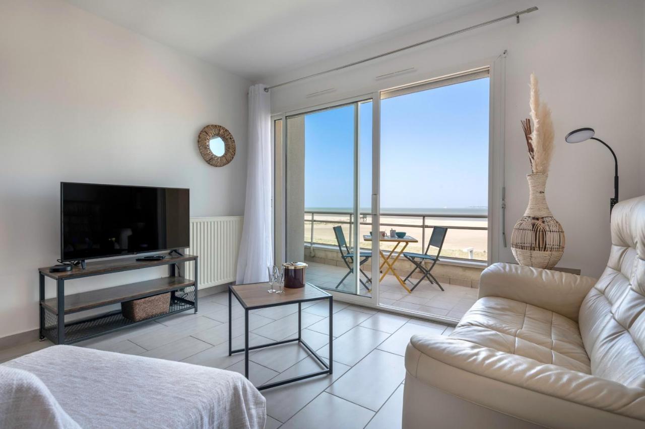 Face Mer - Bel Appartement Pour 4 Сен-Бревен-ле-Пен Экстерьер фото
