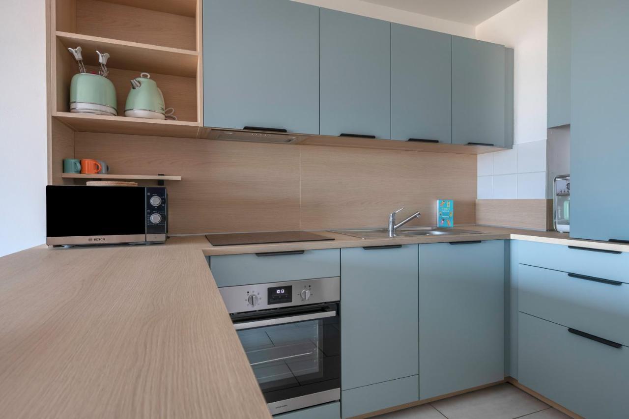 Face Mer - Bel Appartement Pour 4 Сен-Бревен-ле-Пен Экстерьер фото