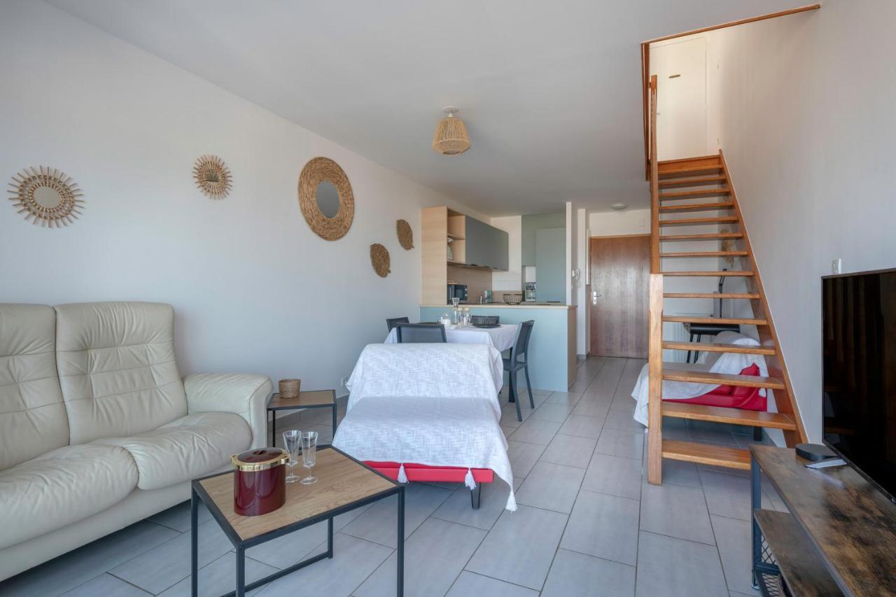 Face Mer - Bel Appartement Pour 4 Сен-Бревен-ле-Пен Экстерьер фото