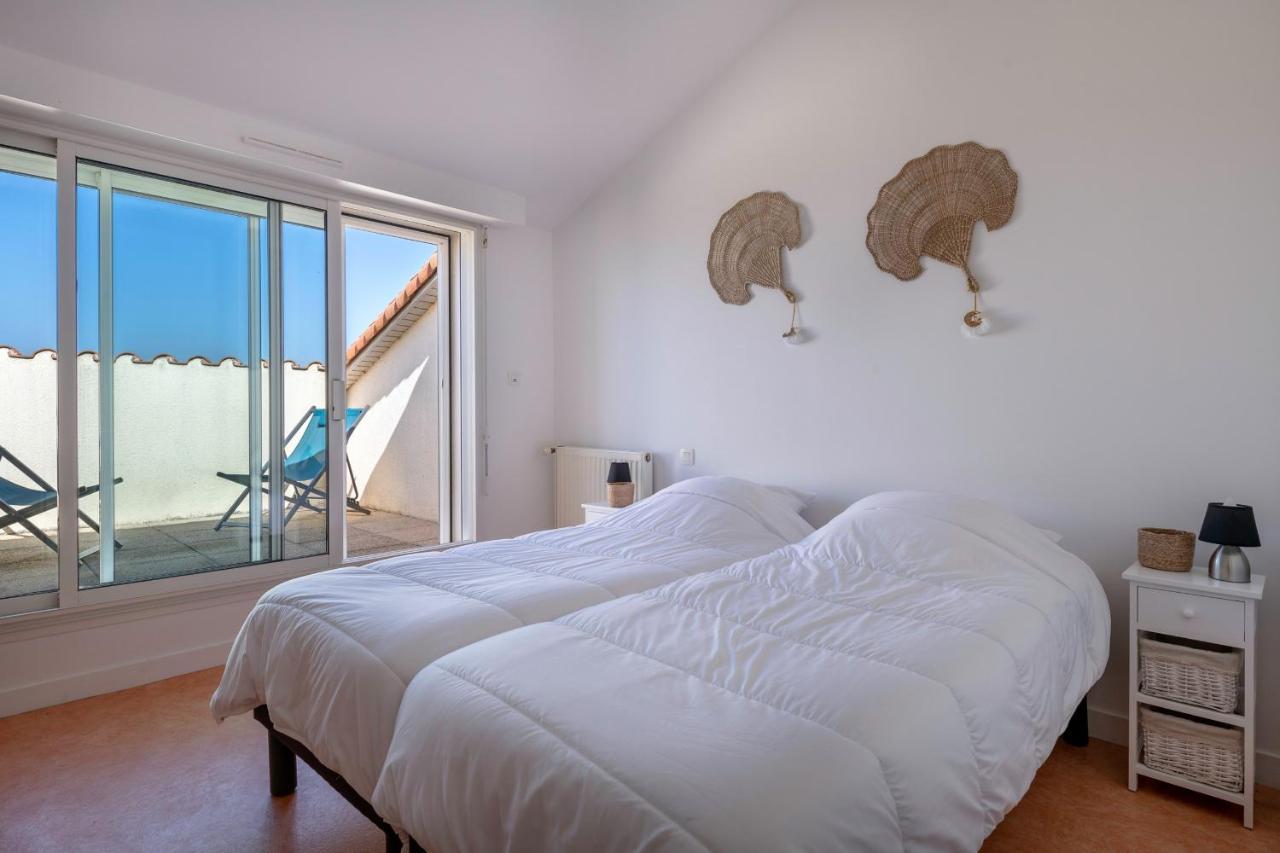 Face Mer - Bel Appartement Pour 4 Сен-Бревен-ле-Пен Экстерьер фото